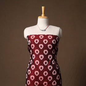 Pochampally ikat handloom mercerised cotton 2pc unstitched