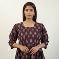  Pochampally Ikat Weave Cotton Dress 07 