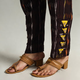 Buy Pochampally Ikat Weave Cotton Elasticated Pant 08 Online at iTokri.com