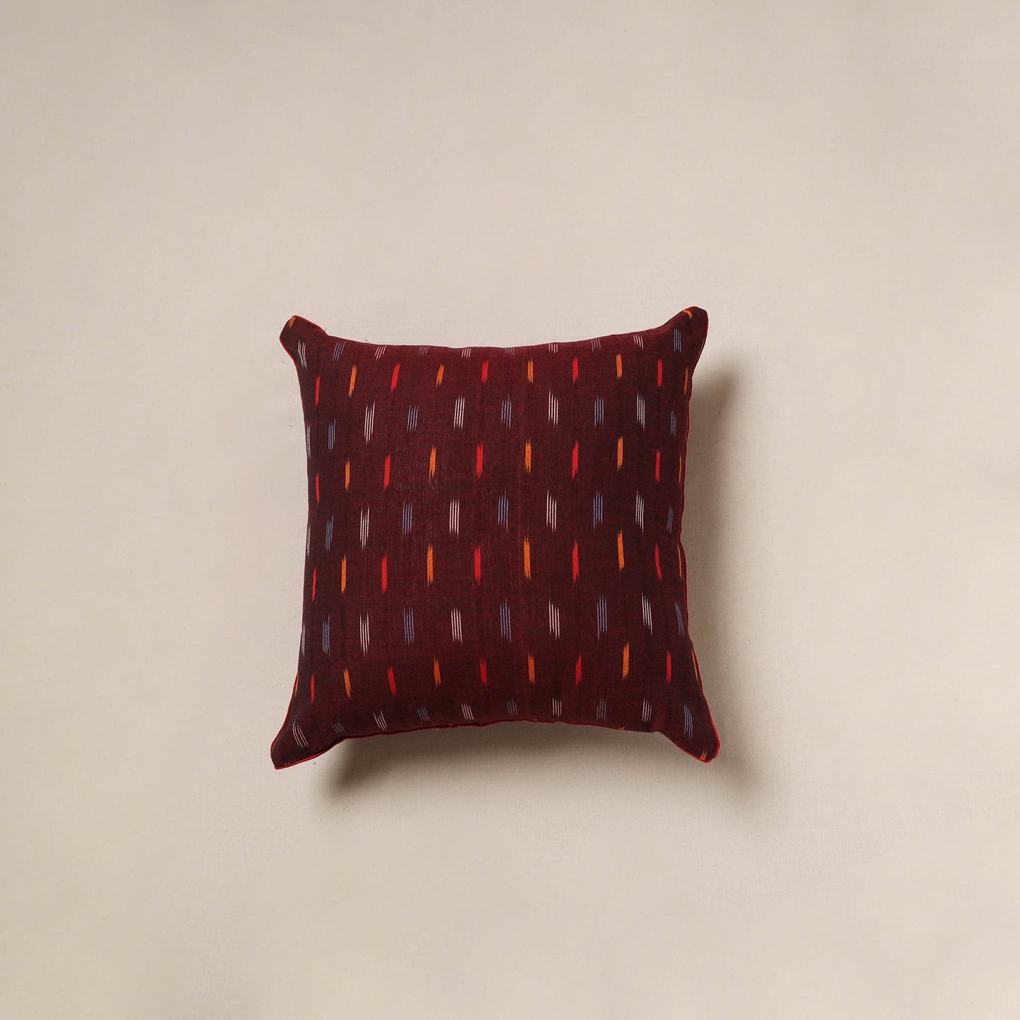 Pochampally ikat weave cushion cover 14 - handcrafted