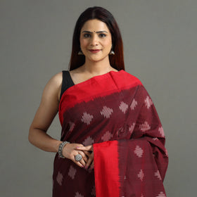 Buy Pochampally Ikat Weave Handloom Cotton Saree 05 Online at iTokri.com