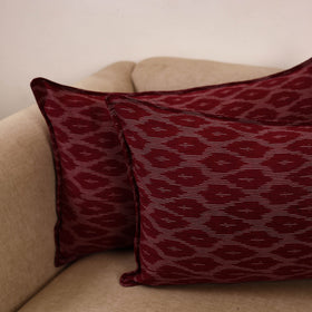 Pochampally ikat weave pillow covers (set of 2) 36