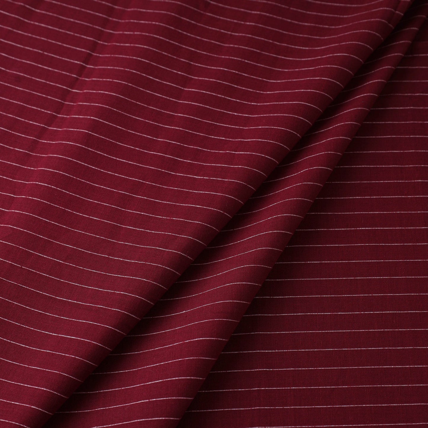 MaroonPrewashed Cotton Jacquard Fabric