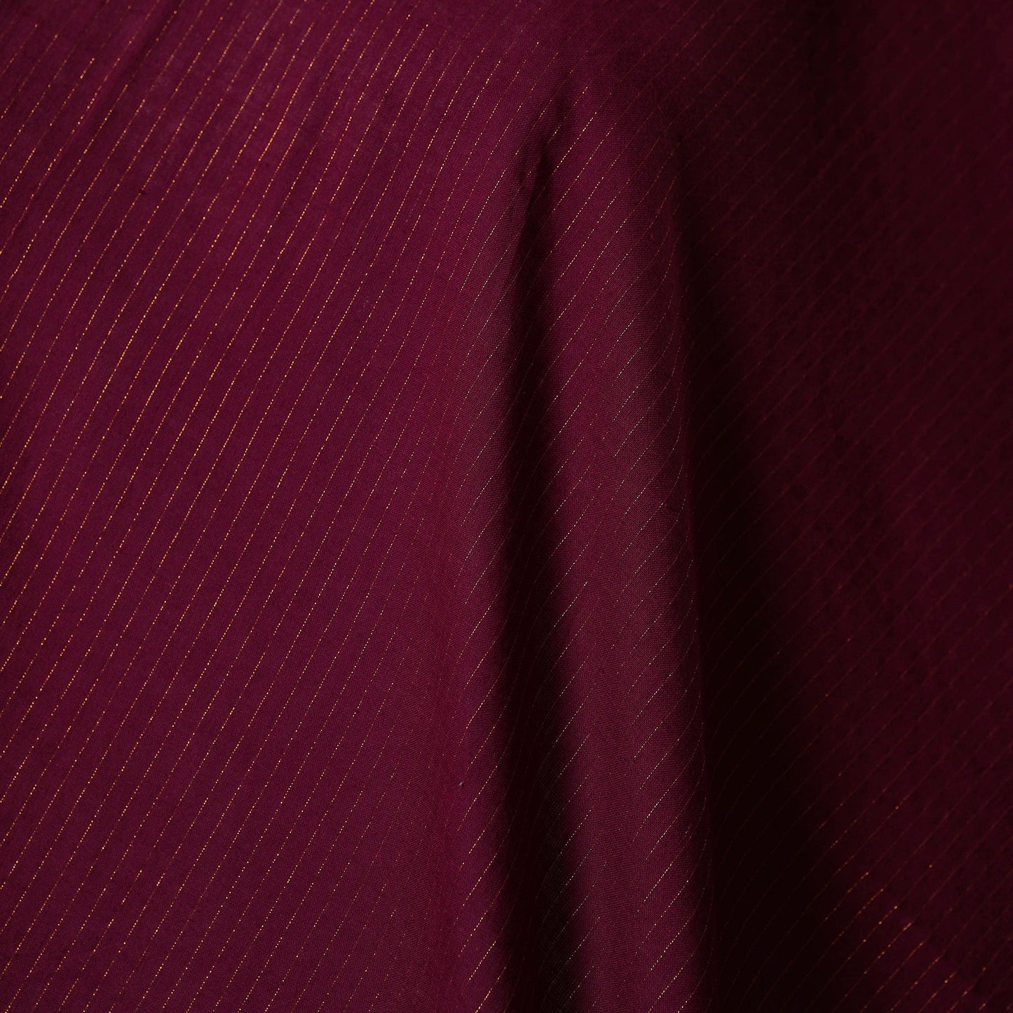 Maroon - prewashed cotton jacquard fabric 09 - handcrafted