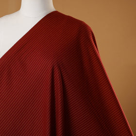 Maroon - prewashed cotton jacquard fabric 12 - handcrafted