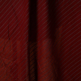 Maroon - prewashed cotton jacquard fabric 15 - handcrafted