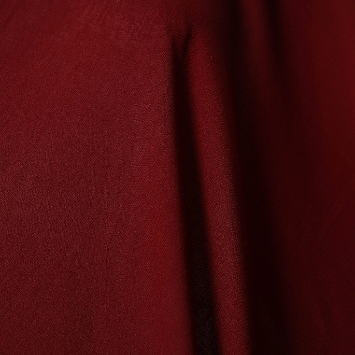 Maroon - prewashed cotton plain fabric 10 - handcrafted