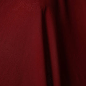 Maroon - prewashed cotton plain fabric 10 - handcrafted