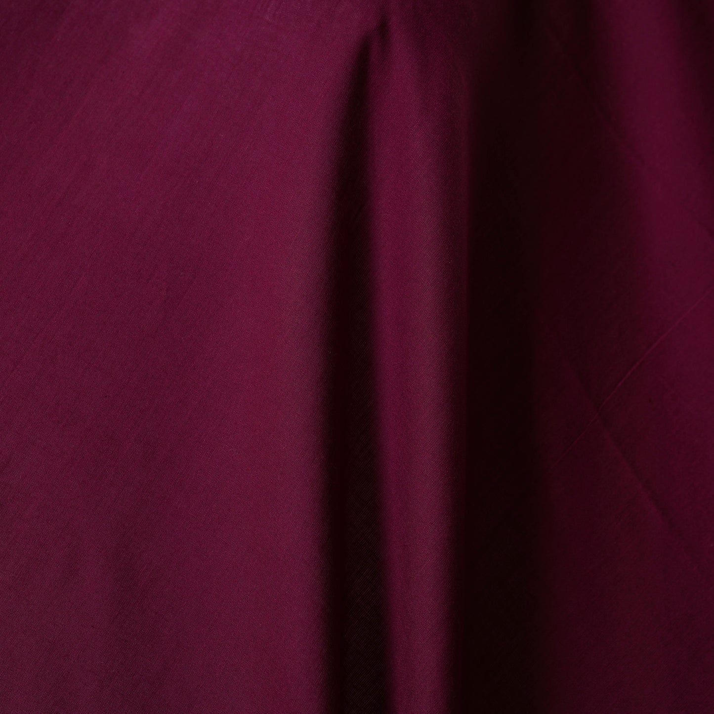 Maroon - prewashed cotton plain fabric 14 - handcrafted