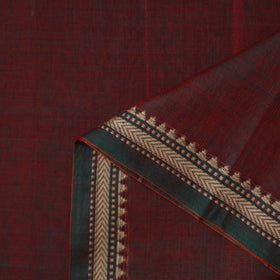  Prewashed Dharwad Mercerised Cotton Thread Border Fabric 17 Online at iTokri.com