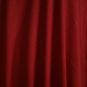 Maroon - prewashed dyed cotton plain fabric 48 - handcrafted