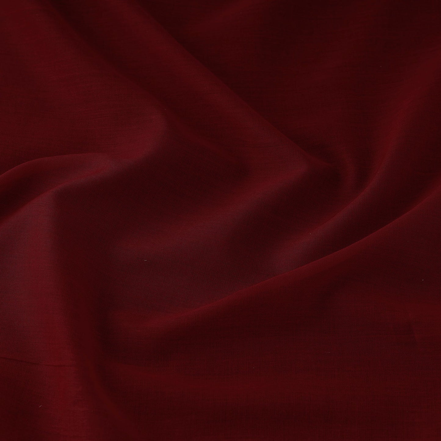 Red - prewashed plain mul cotton fabric 63 - handcrafted