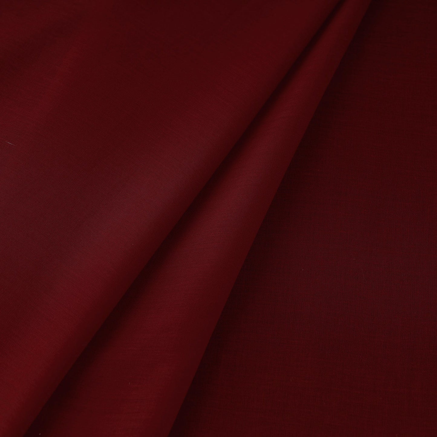 Red - prewashed plain mul cotton fabric 63 - handcrafted