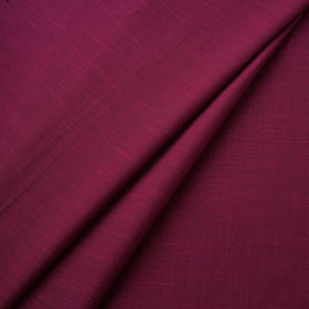 Prewashed slub cotton plain fabric 01 - handcrafted