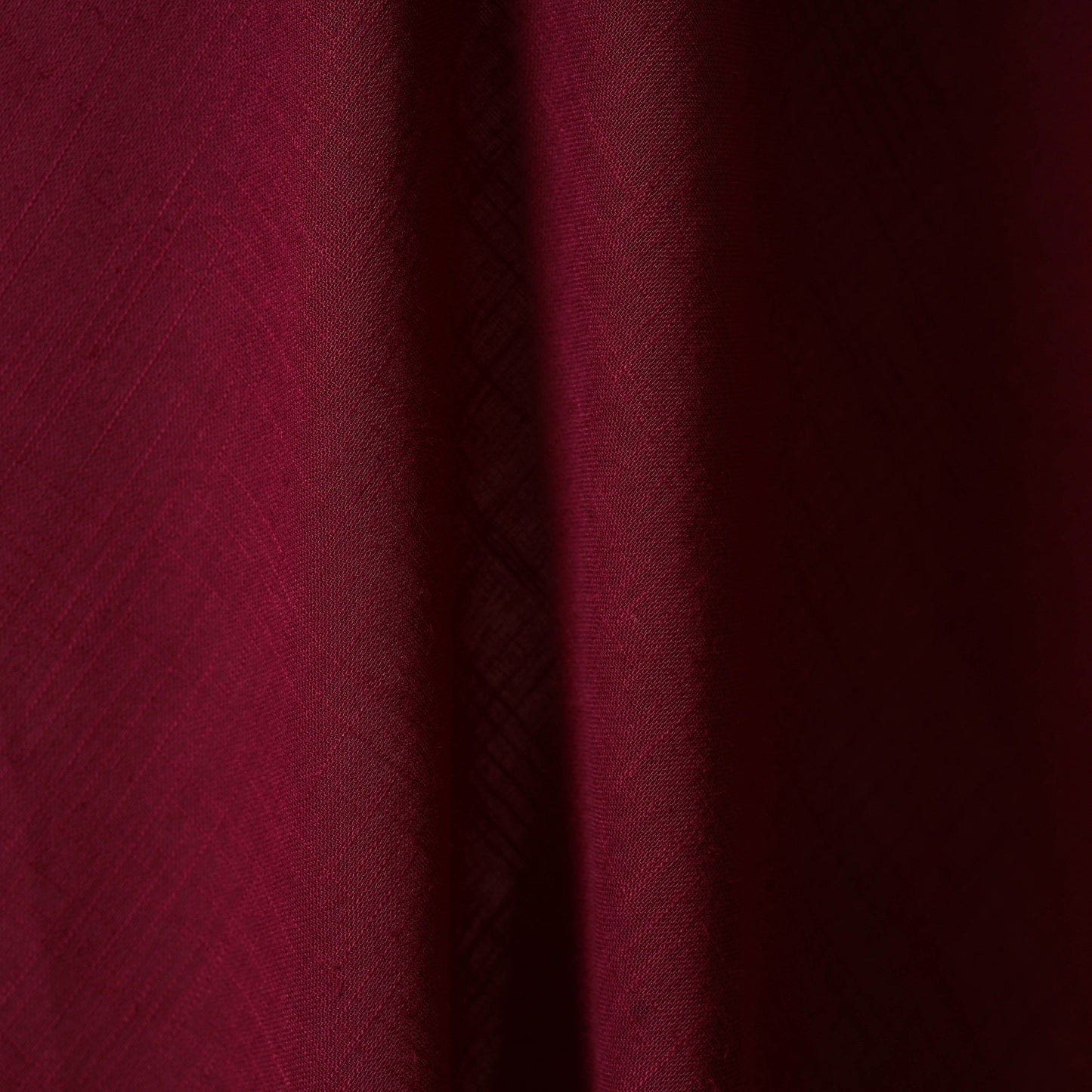 Prewashed slub cotton plain fabric 04 - handcrafted