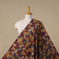 Printed cotton kalamkari fabric 04 - handcrafted