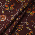 Printed cotton kalamkari fabric 11 - handcrafted