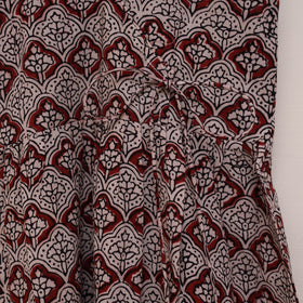 Pure cotton baby girls bagh angrakha dress (1-2 years) 07