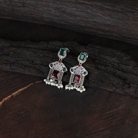 Saanjh Saaj Classic German Silver Necklace Set