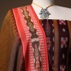 Sambalpuri ikat cotton 2pc unstitched dress material