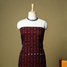 Sambalpuri ikat handloom cotton 3pc unstitched dress