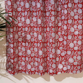  Sanganeri Block Print Pure Cotton Door Curtain 