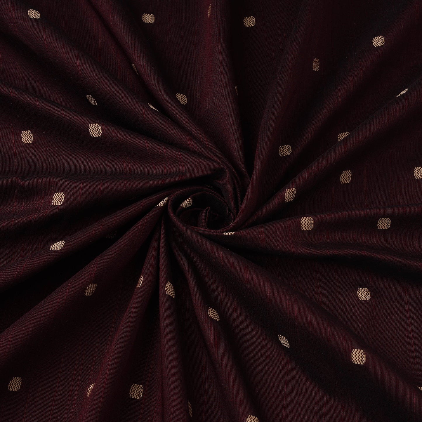 Spun dupion viscose silk buti fabric 08 - handcrafted