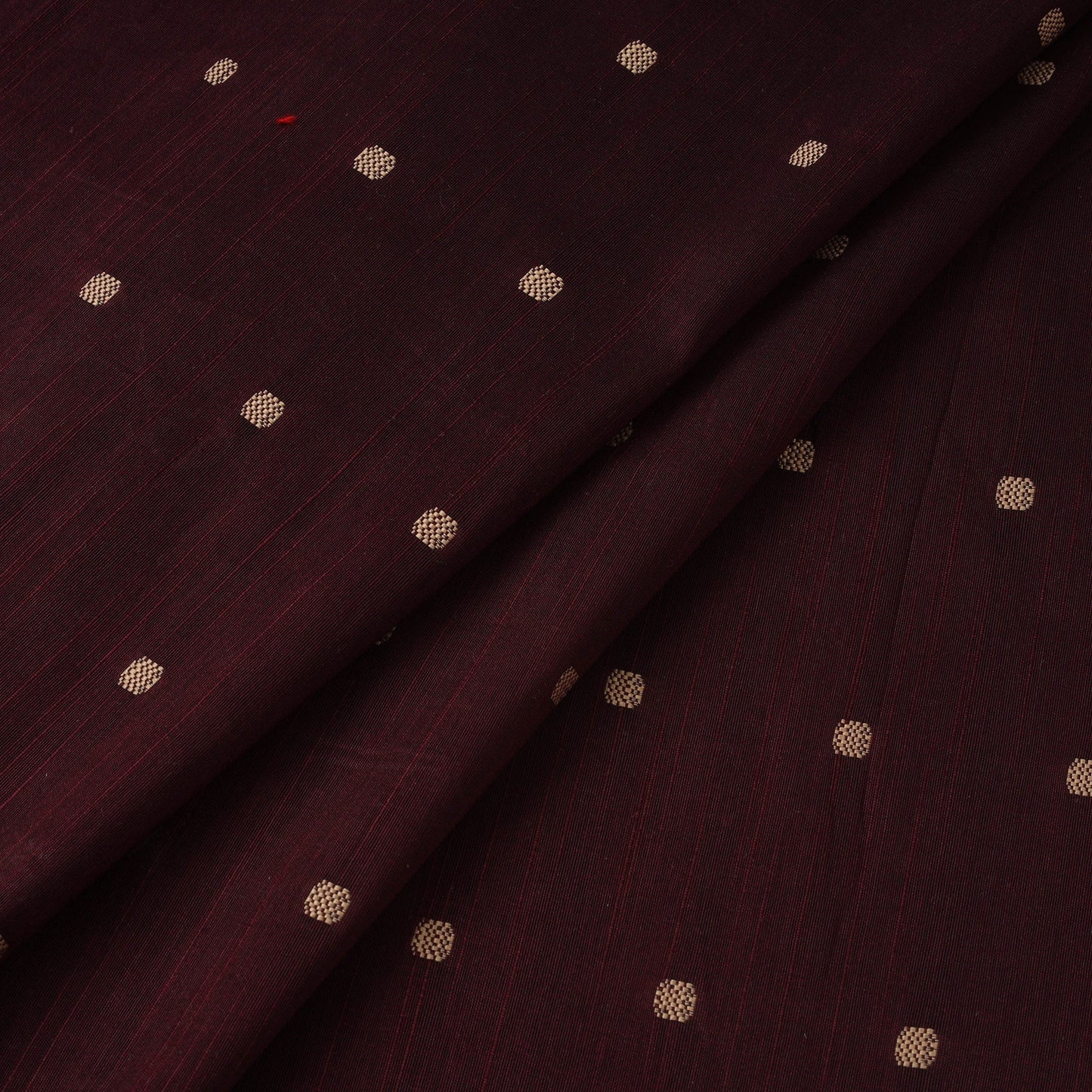 Spun dupion viscose silk buti fabric 08 - handcrafted