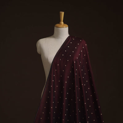 Spun dupion viscose silk buti fabric 08 - handcrafted