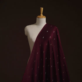 Spun dupion viscose silk buti fabric 11 - handcrafted