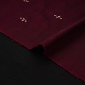 Spun dupion viscose silk buti fabric 11 - handcrafted
