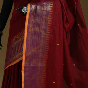 Thread buti cotton kanchipuram saree with border 30