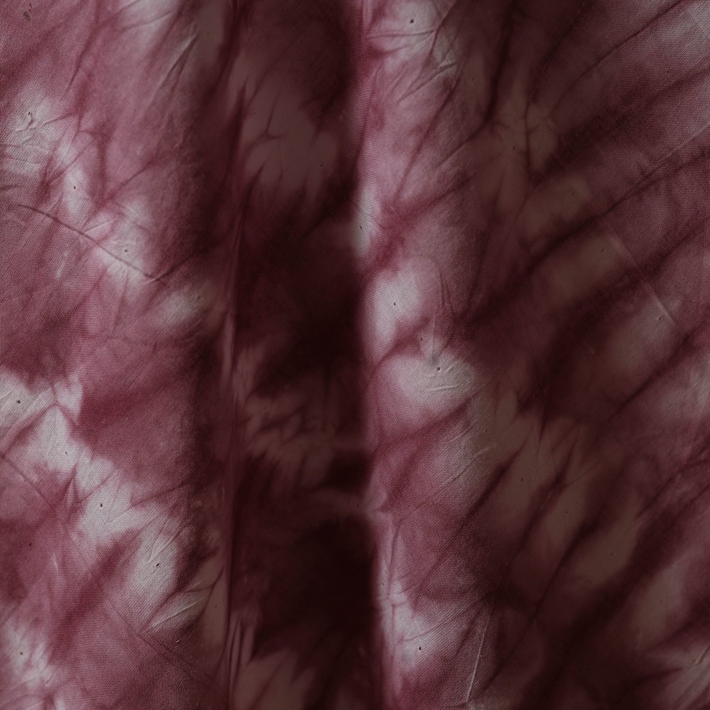 Black - tie-dye cotton shibori fabric 14 - handcrafted