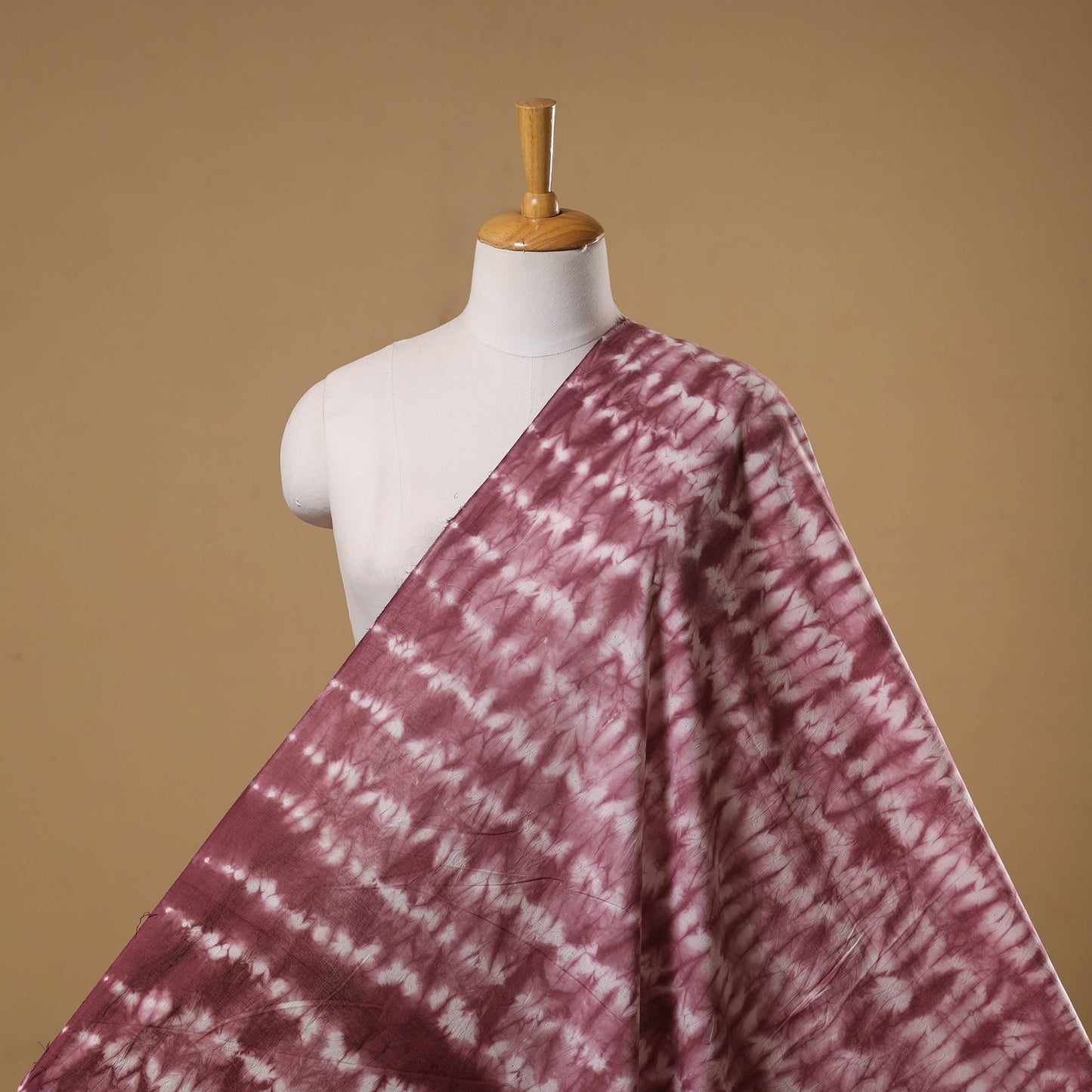 Black - tie-dye cotton shibori fabric 14 - handcrafted