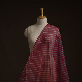 Maroon - tie-dye kota doria cotton leheriya fabric 03