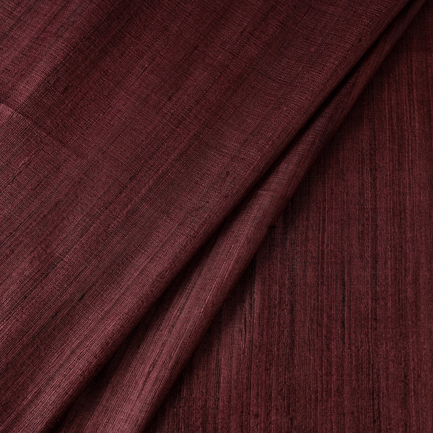 Maroon - vidarbha tussar x ghicha silk handloom fabric 05