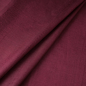 Maroon - vidarbha tussar x ghicha silk handloom fabric 13
