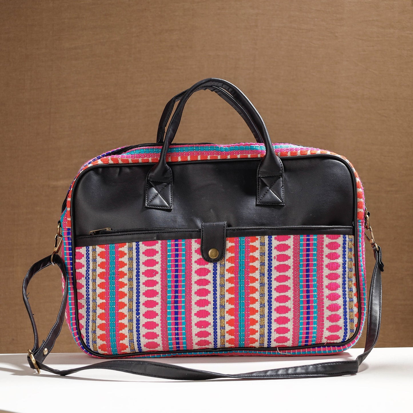  Marudhara Woven Cotton Shoulder Bag 