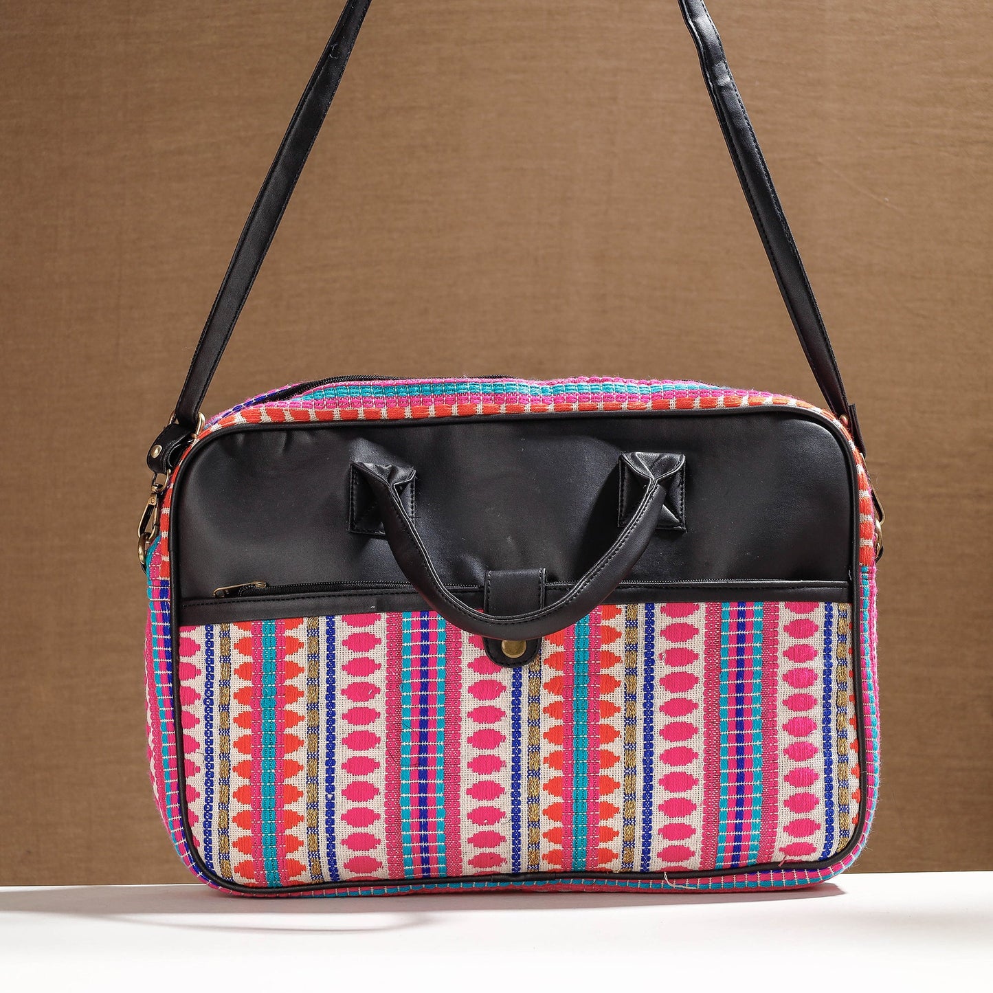  Marudhara Woven Cotton Shoulder Bag 