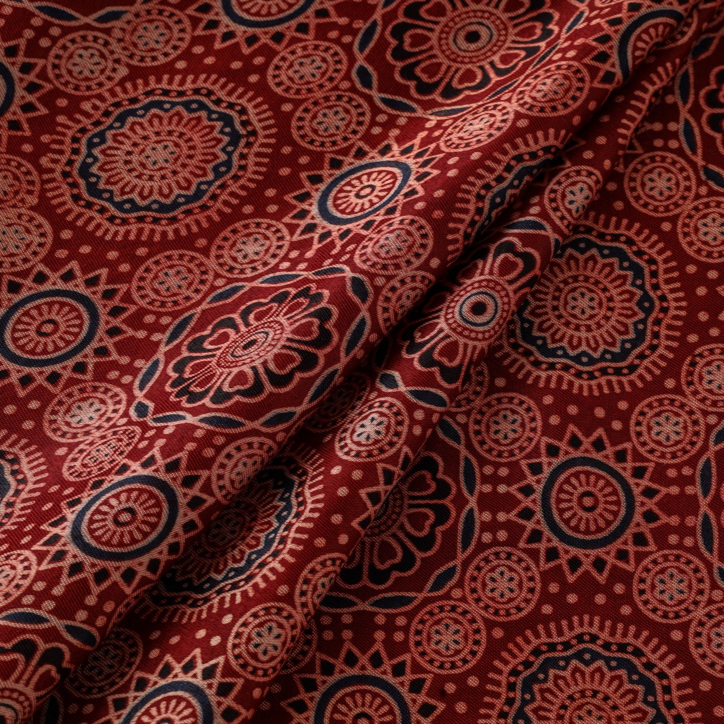Mashru silk natural dyed fabric 07 - handcrafted
