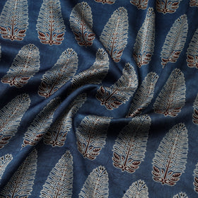 Mashru silk natural dyed fabric 15 - handcrafted