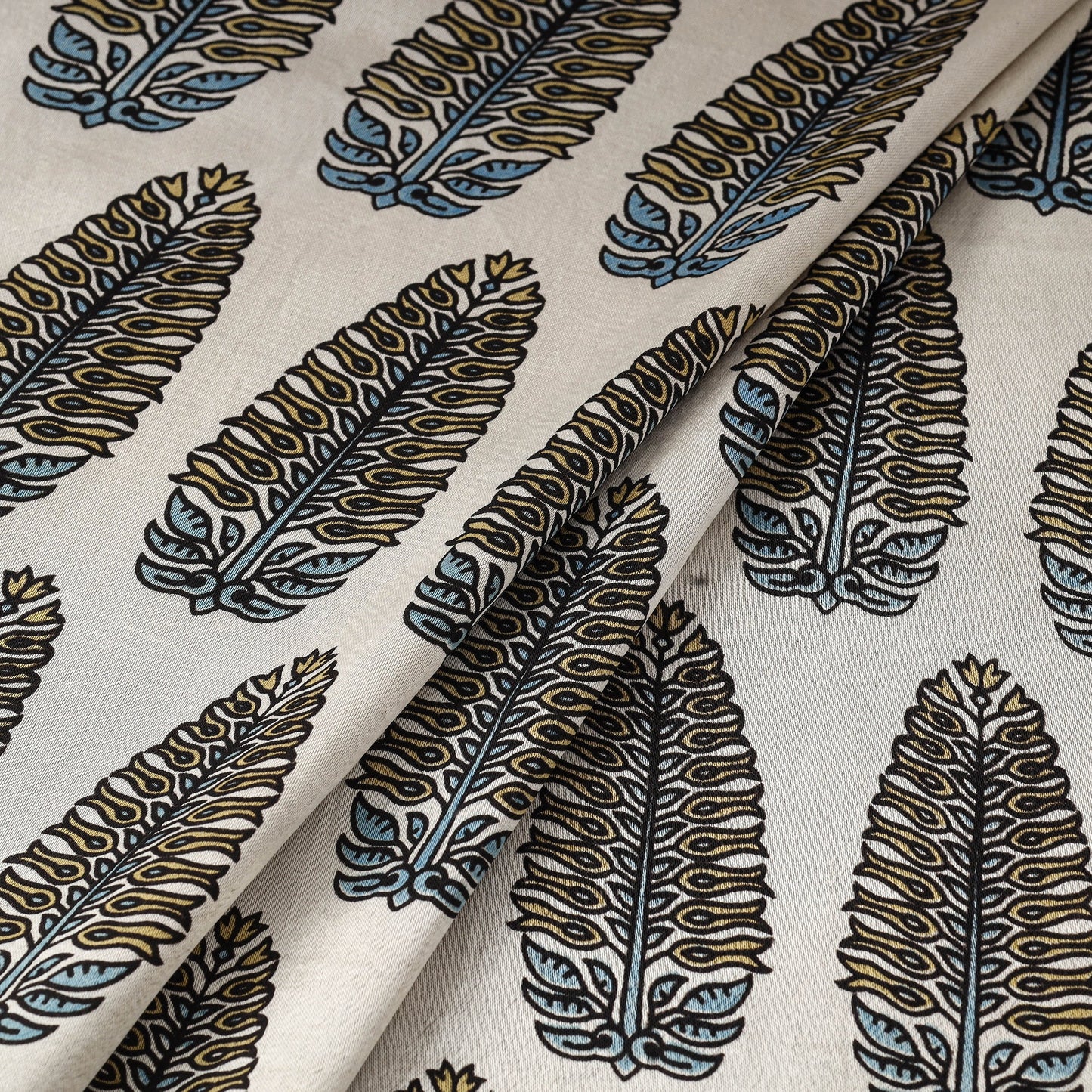 Mashru silk natural dyed fabric 17 - handcrafted