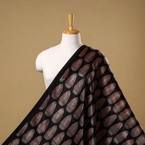 Mashru silk natural dyed fabric 20 - handcrafted