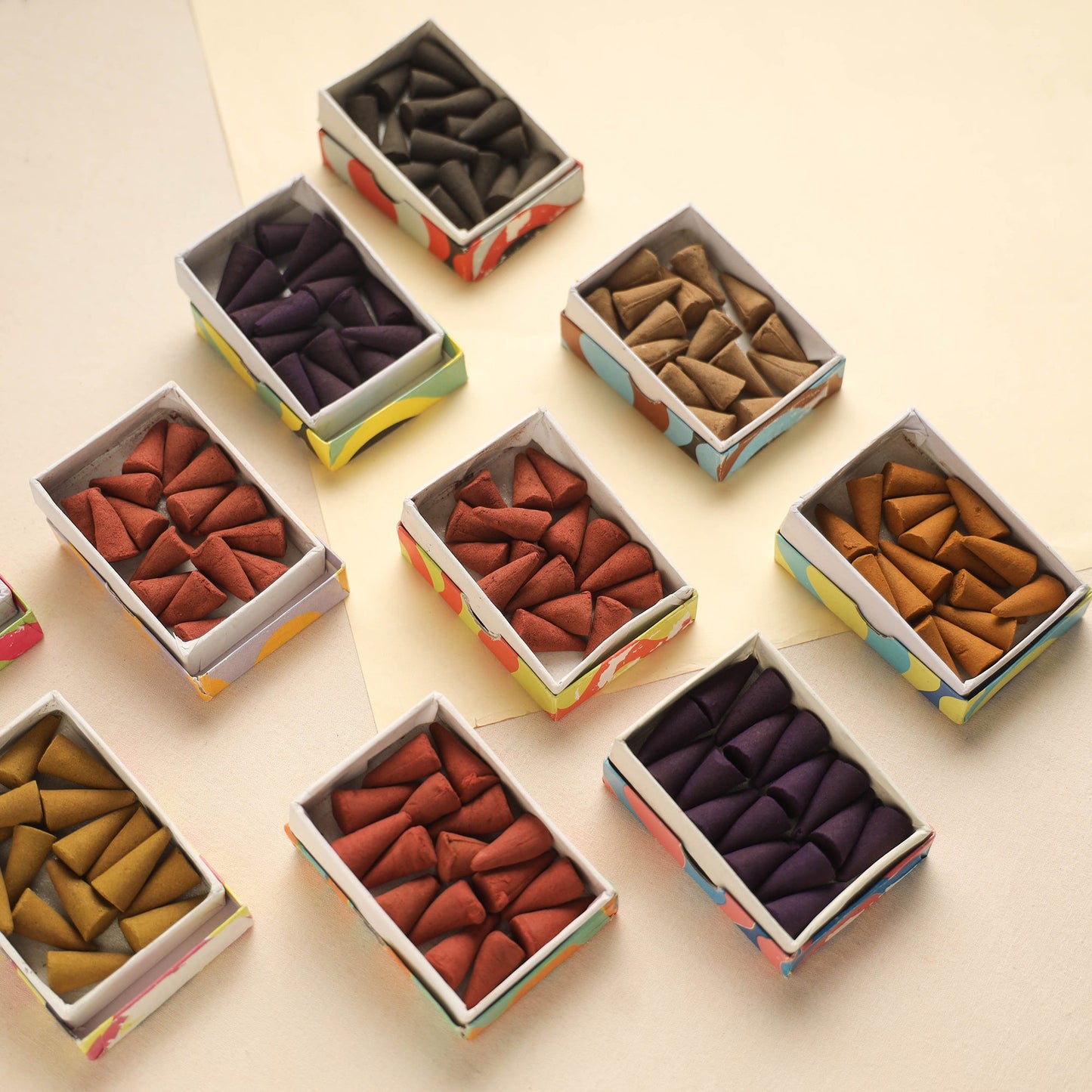 Meera Natural Incense Cones (Set of 10)