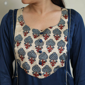  Modal Silk Plain Kurta for Women 