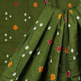  Kutch Bandhani Tie-Dye Mul Cotton Fabric 01 Online at iTokri.com