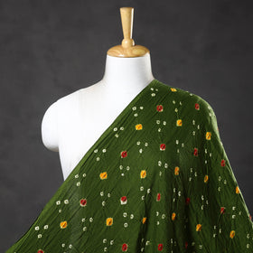  Kutch Bandhani Tie-Dye Mul Cotton Fabric 01 Online at iTokri.com
