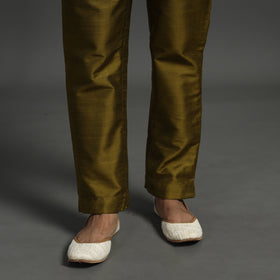 Buy Elegant Banarasi Brocade Silk Kurta with Pant Set Online at iTokri.com