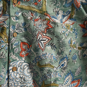 Men cotton sanganeri hand block print half sleeve shirt 14
