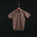 Men cotton sanganeri hand block print half sleeve shirt 18